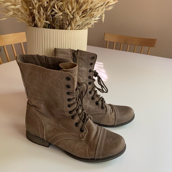Steve Madden Combat Boots - Picture 1 of 6